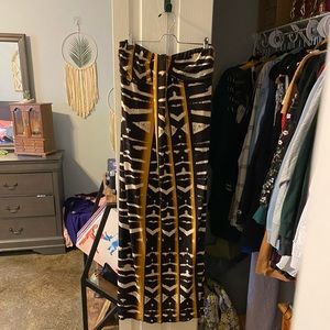 Strapless Maxi Dress